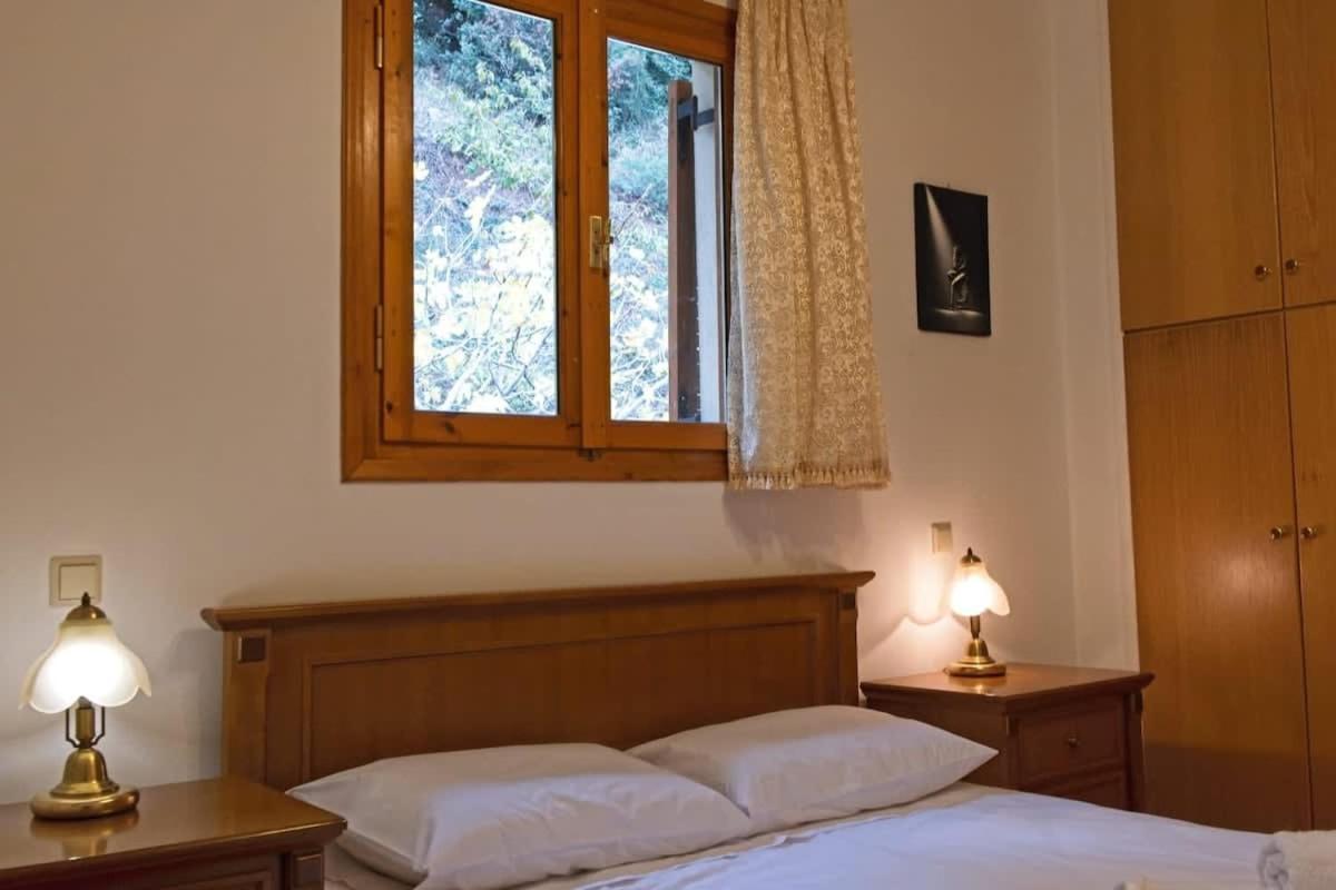Forest Cosy House - Lagkadia Amazing View Exteriör bild